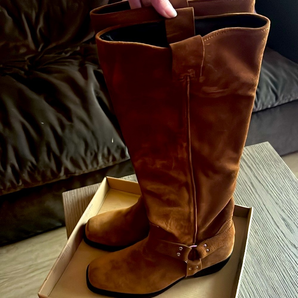 Free People Lockart Harness Boot - Cognac - 37 - 7 - Picture 9 of 17